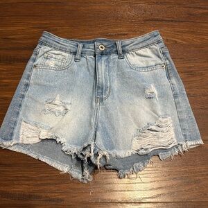 Women’s High Waisted Jean Shorts, size 2(26w)